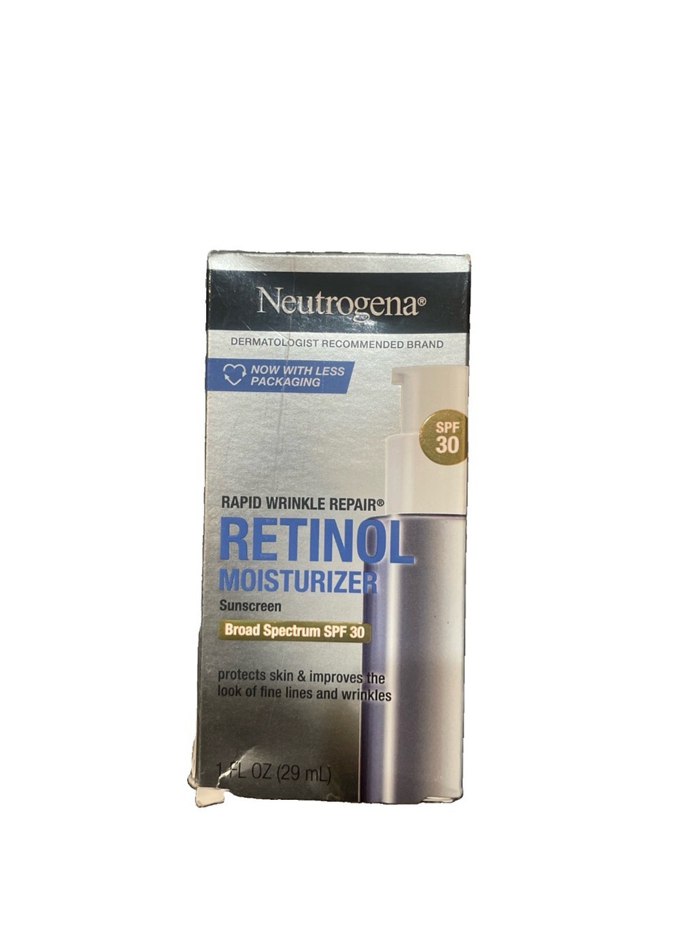 Neutrogena Retinol Moisturizer - Silver/Blue/White